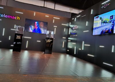 Izrada event prostora – Telemach corner na Weekend Media Festivalu